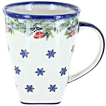 Blue Rose Polish Pottery 316 Kalich Large Mug