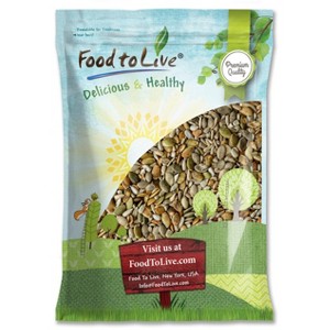 Dry Roasted Sunflower and Pumpkin Seed Mix with Himalayan Salt - by Food To Live - 1 of 4