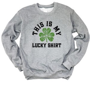 Simply Sage Market Women's Graphic Sweatshirt Lucky Shirt Bold - 1 of 3