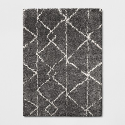 5'x7' Geometric Design Woven Area Rugs Gray - Project 62™ : Target