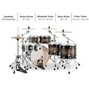 Mapex Armory Series Exotic Studioease Fast Shell Pack With 22" Bass Drum Black Dawn - 2 of 3