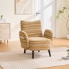 GDFStudio Pira Modern Boucle Upholstered Armchair with Side Storage Pocket - 2 of 4