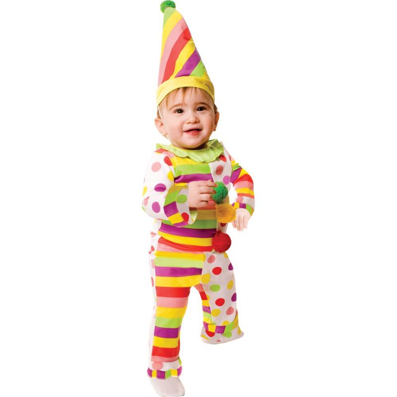 Dress Up America Baby Clown Costume, 1 of 2