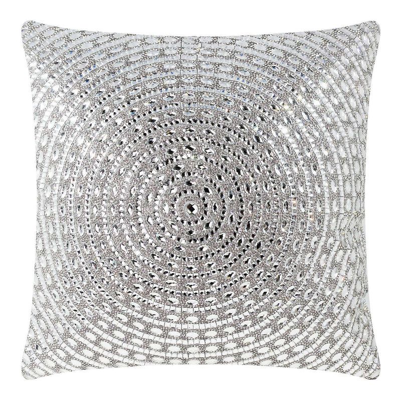 16"x16" Gatsby Square Throw Pillow - Sparkles Home, 1 of 6