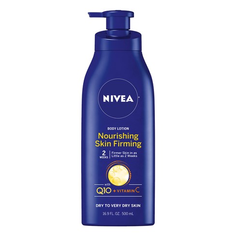 NIVEA Nourishing Skin Firming Body Lotion with Q10 and Vitamin C Scented - 16.9 fl oz - image 1 of 4