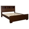 King Size Bookcase Bed with Headboard for Bedroom - 2 of 4