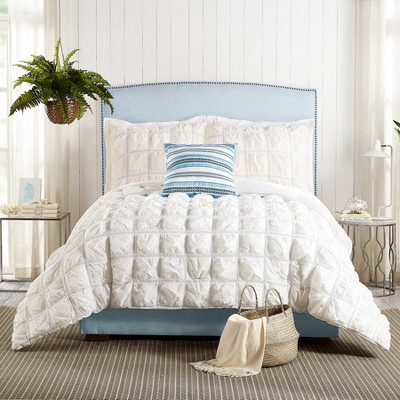 Queen 4pc Mykonos Comforter Set White - Jessica Simpson