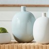 Plum & Post Barclay Butera Sandbar Vase Medium - Light Blue Stoneware - 4 of 4