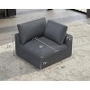 AMERLIFE Modular Sectional Sofa, Down Filled Couch for Living Room - 2 of 4