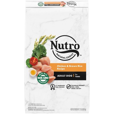 NUTRO Natural Choice Chicken and Brown Rice Recipe Adult Dry Dog Food - 22lbs