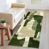 Modern Abstract Indoor Area Rug Low Pile Non Slip Soft Carpet For Living Room Bedroom Washable Foldable Rugs Office Rome Decor - 4 of 4