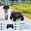 24V Kids Car,2-Seater Ride on Electric Vehicle Truck with Remote Control and LED Lights - 3 of 4