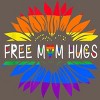 Adult Design By Humans Free Mom Hugs Pride Sunflower Hearts By Racerback Tank Top - 2 of 2