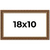 PosterPalooza | Classic Gold Picture Frame - UV Acrylic, Backing Board, Hanging Hardware Included - 2 of 4