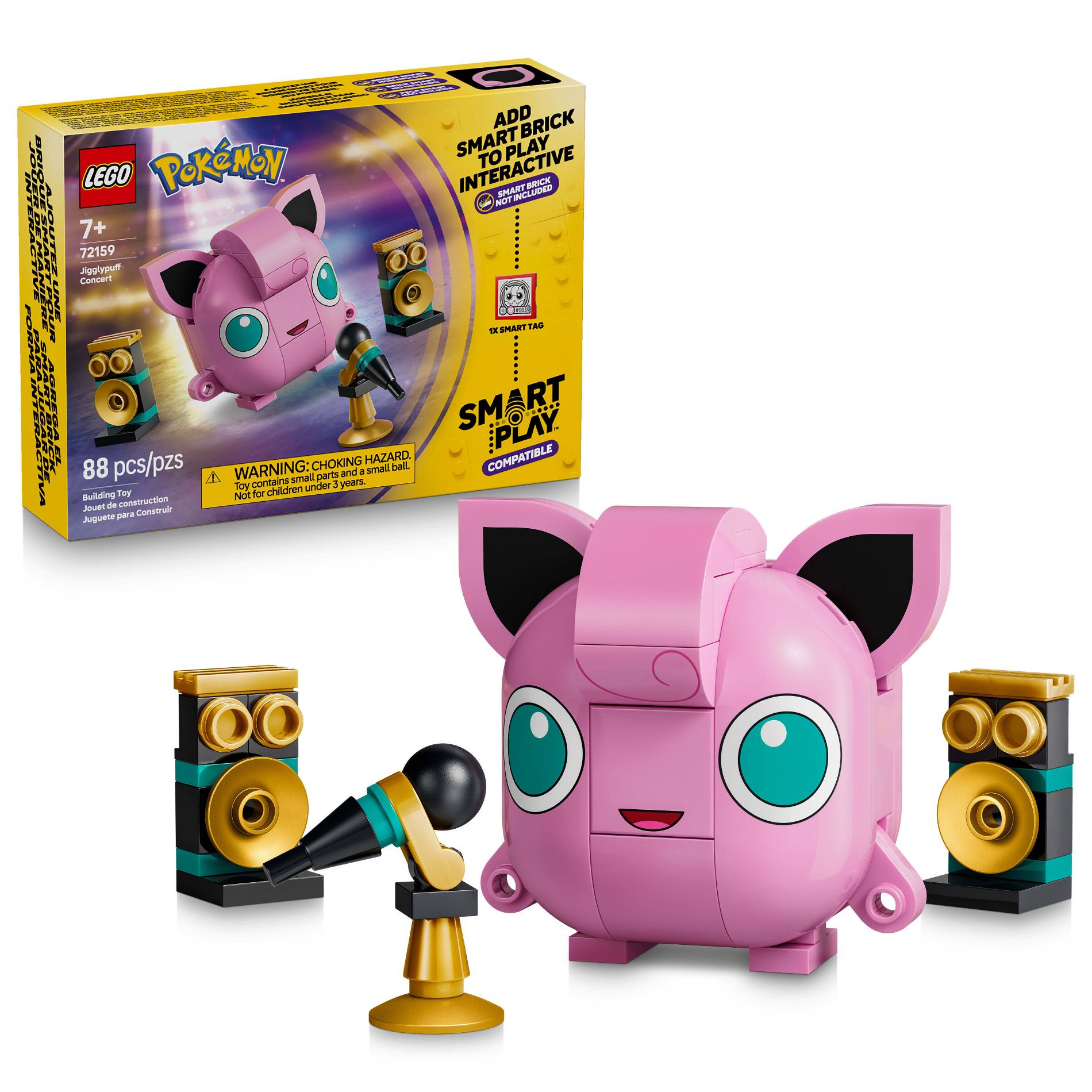 LEGO Pokémon SMART Play: Jigglypuff Concert 72159