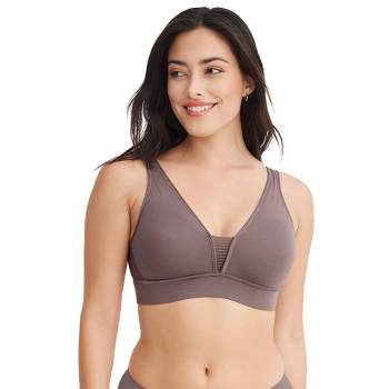 Jockey Forever Fit Wirefree Lightly Lined Cup Bra Black 002997