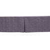 Bacati - Clouds in the City Gray Reverse Cityscape Crib/Toddler Bed Skirt - 3 of 4