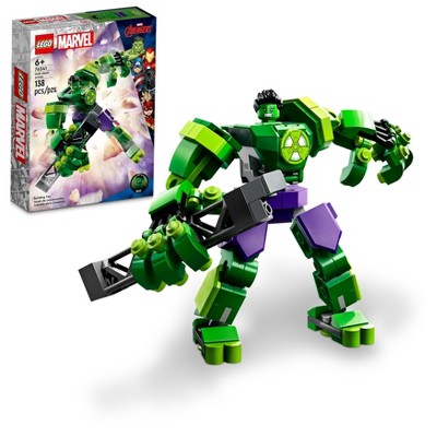 hjerte dræne erektion Lego Marvel Hulk Mech Armour Avengers Action Figure 76241 : Target