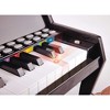 Hape: Learn With Lights Piano w/ Stool - Black - Wooden Electric Musical Toy, 3+ - 3 of 4