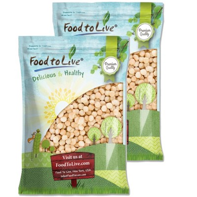 Whole Macadamia Nuts — Non-GMO Verified, Raw, Unsalted, Unroasted, Keto Friendly, Kosher, Vegan, Bulk, Great as Snack and for Baking.