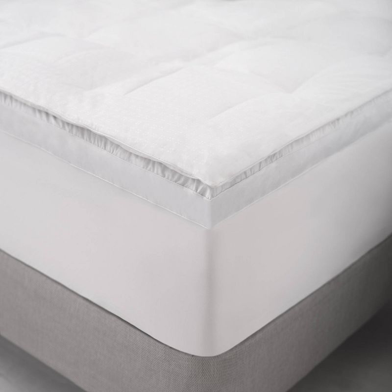 Down and Feather Bed Mattress Topper - Allied Home, 3 of 7