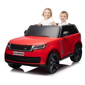 24V Licensed Land Rover Ride On Car, Kids Electric Car with 2-Seater - 1 of 4