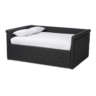 Queen Amaya Daybed Dark Gray Baxton Studio Target