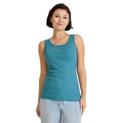 Jockey Women's 100% Cotton Rib Tank