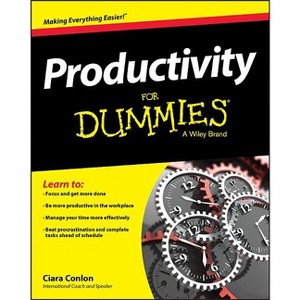 Productivity for Dummies - by  Ciara Conlon (Paperback) - 1 of 1