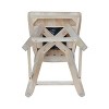 International Concepts Ava Counter Height Stool - With Swivel 24" Seat Height - 4 of 4