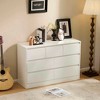 Resenkos White P2 particleboard, Three-layer seven drawer cabinet, Modern, Dresser for bedroom - 4 of 4