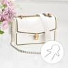 Unique Bargains Metal Corrosion-Resistant PU Leather Purse Flat Chain Strap - 4 of 4