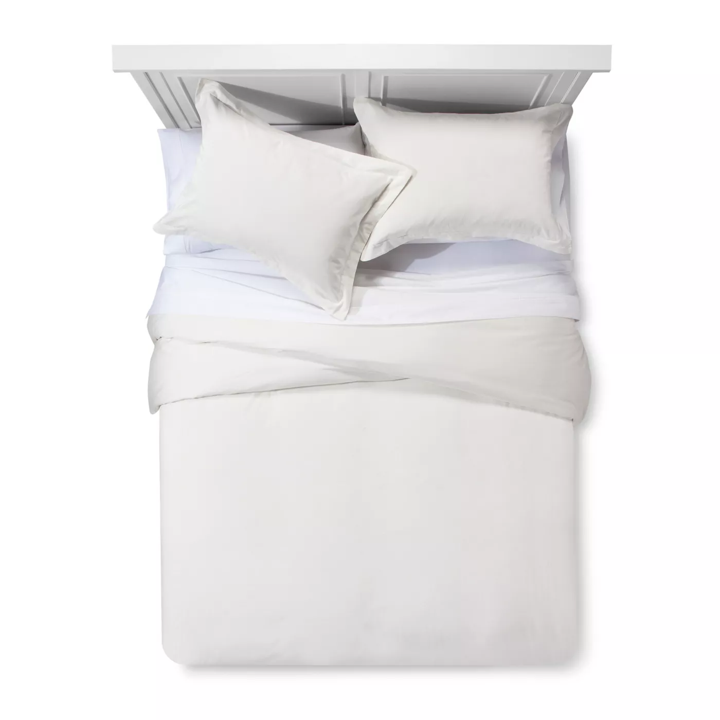 Fieldcrest Solid White Velvet Duvet Cover Set Full Queen New Ebay