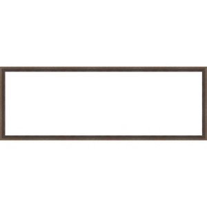 Amanti Art Hardwood Wedge Mocha Framed Dry Erase Magnetic Board - 1 of 4