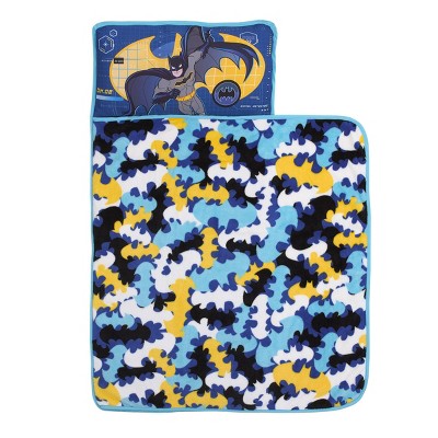 Toddler Batman Nap Mat with Pillow Blanket