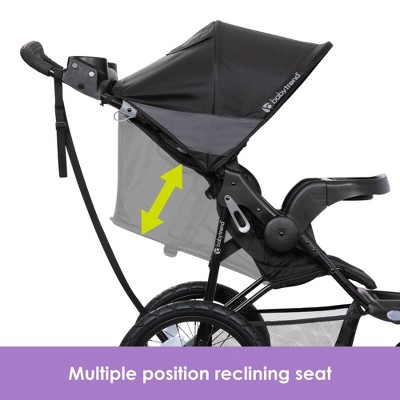 Baby Trend Expedition Plus Jogger with LED Safety Light - Madrid Black_8