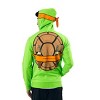 Teenage Mutant Ninja Turtles Michelangelo Long Sleeve Men's Green Cosplay Hoodie - 4 of 4