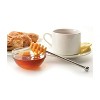 Norpro 6" Silicone Honey Dipper with Stainless Steel Handle - 2 of 3