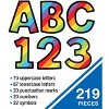 Carson Dellosa Education 4in Rainbow Stripe Combo Pack Bulletin Board Letters (219 pieces) - 4 of 4