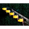 Novelty Lights 25 Pack C9 Ceramic Style LED Christmas Lights, Opaque Replacement Bulbs with E17 Base, Shatterproof Plastic, 3 LEDs Per Bulb - 4 of 4