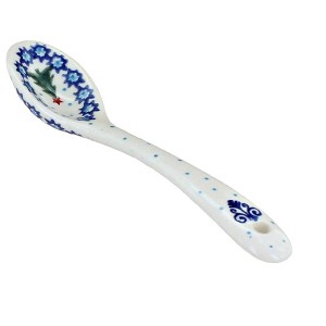 Blue Rose Polish Pottery 64 Vena Sugar Spoon - 1 of 1