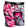 Odd Sox, Warplane Pink Gray Split Camo, Novelty Boxer Briefs For Men, Xx-Large - 3 of 4