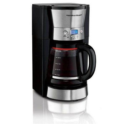 Hamilton Beach® Programmable Front-Fill Coffee Maker 14 Cup Glass Carafe