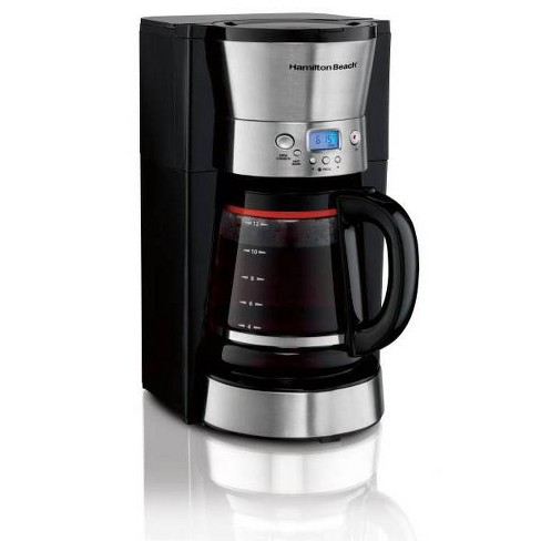 Hamilton Beach FlexBrew Trio 12 Cup Black Coffee Maker - Power