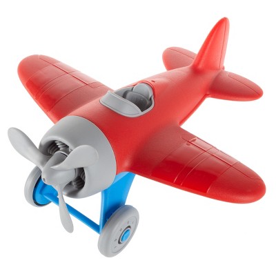 Plastic Airplane Toy for Kids and Toddlers - Non-Toxic BPA and Phthalate Free Children's Propeller Aeroplane Model Play Flying Vehicle by Toy Time