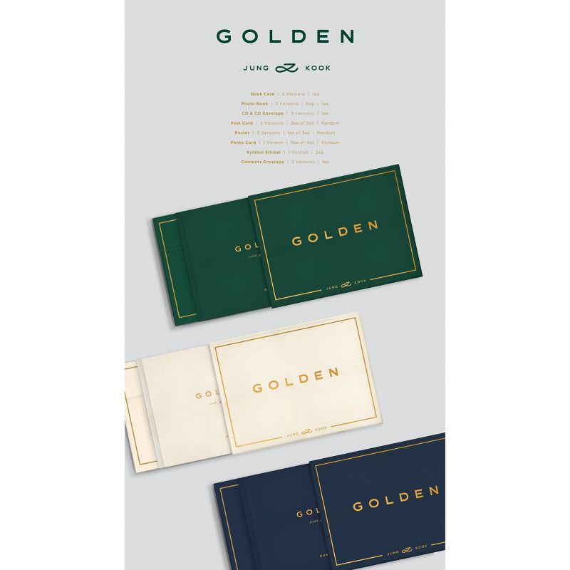 Jung Kook (BTS) - GOLDEN (Target Exclusive, CD), 2 of 9