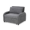 Christopher Knight Home Avalon 3-in-1 Convertible Sleeper Sofa with Adjustable Backrest  and Storage Pockets - 4 of 4