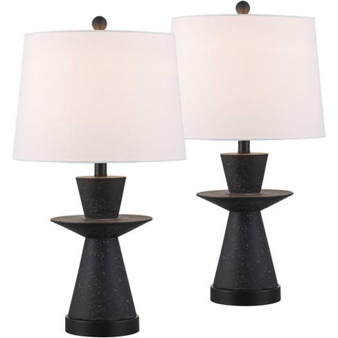 Mid fashion century bedside table lamps