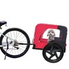 Foldable Dog Bike Trailers, Pet Bike Trailer With 16 Inch Wheels, Safety Reflectors And Flag, Internal Leash, Waterproof Mesh Dog Bike Trailer - 2 of 4