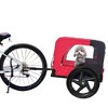 Foldable Dog Bike Trailers, Pet Bike Trailer With 16 Inch Wheels, Safety Reflectors And Flag, Internal Leash, Waterproof Mesh Dog Bike Trailer - image 2 of 4